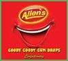 Allen's Lollies Promotional Bags for your business (20 x 50 Gm Bags) Goody Goody Gum Drops online lolly shop