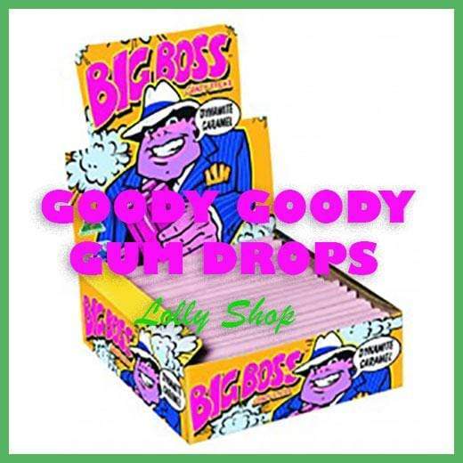 Big Boss Caramel Sticks (75 pieces) Goody Goody Gum Drops online lolly shop