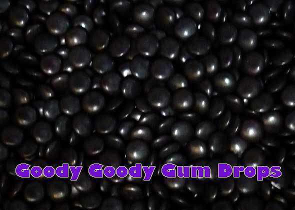 Coloured Choc Buttons BLACK 1 Kg Goody Goody Gum Drops online lolly shop