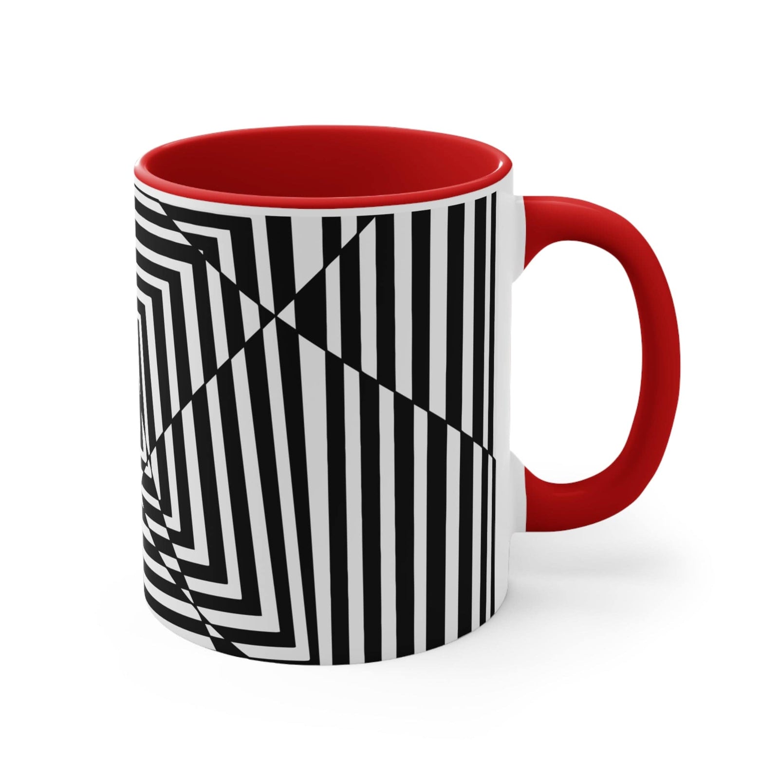 Black & White Abstract Accent Mugs, 11oz Goody Goody Gum Drops online lolly shop