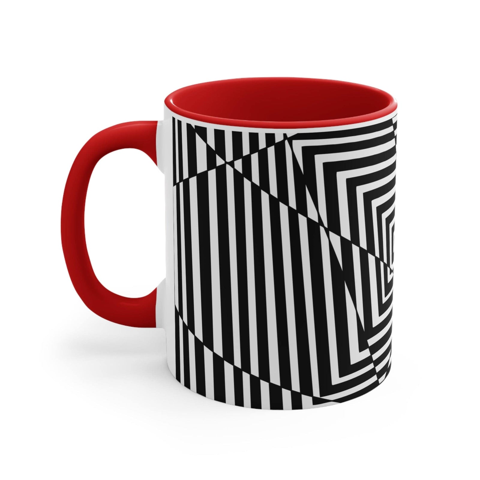 Black & White Abstract Accent Mugs, 11oz Goody Goody Gum Drops online lolly shop