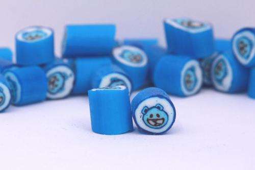 Blue Gourmet Teddy Bear Rock 1 Kg Goody Goody Gum Drops online lolly shop