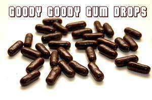 Dark Chocolate Raspberry Bullets Goody Goody Gum Drops online lolly shop