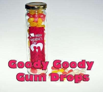 Mini Jelly Beans Tall Glass Jars 100 x 110 Gm Goody Goody Gum Drops online lolly shop