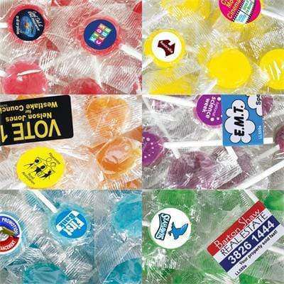 Corporate Colour Lollipops (1000 pieces) Goody Goody Gum Drops online lolly shop