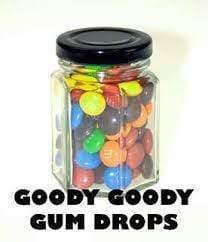 M&amp;Ms in 75 Gm Glass Jars (10) Goody Goody Gum Drops online lolly shop