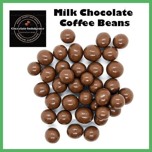 Milk Chocolate coated Coffee Beans - Various sizes. Goody Goody Gum Drops online lolly shop