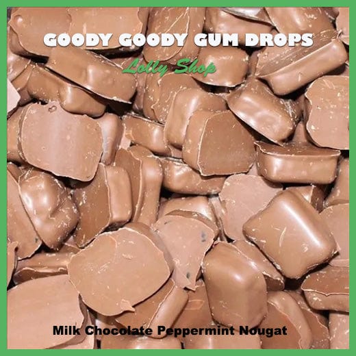 Milk Chocolate Peppermint Nougat Bites 500 Gm Like White Knights Goody Goody Gum Drops online lolly shop