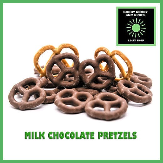 Milk Chocolate Pretzels 3 Kg Box Goody Goody Gum Drops online lolly shop