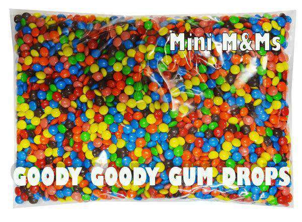 Mini M&amp;Ms 1 Kg Big Bulk Bag Goody Goody Gum Drops online lolly shop