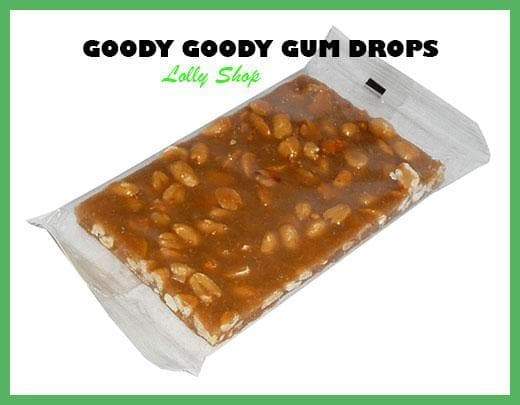 Peanut Brittle Bars: Box of 20 Goody Goody Gum Drops online lolly shop