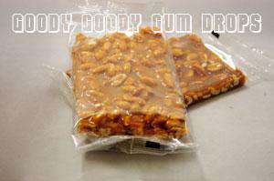 Peanut Brittle Bars: Box of 20 Goody Goody Gum Drops online lolly shop