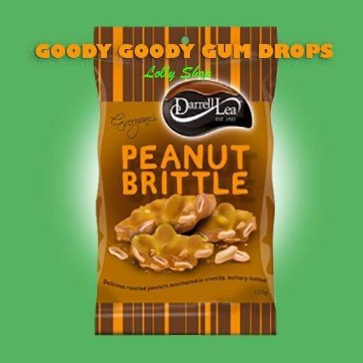 Peanut Brittle Darrell Lea 125 Gm (Box of 12) Goody Goody Gum Drops online lolly shop
