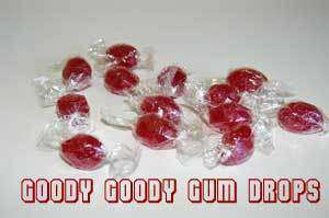 Fruity Drops - Red - Cello Wrapped 1Kg Goody Goody Gum Drops online lolly shop