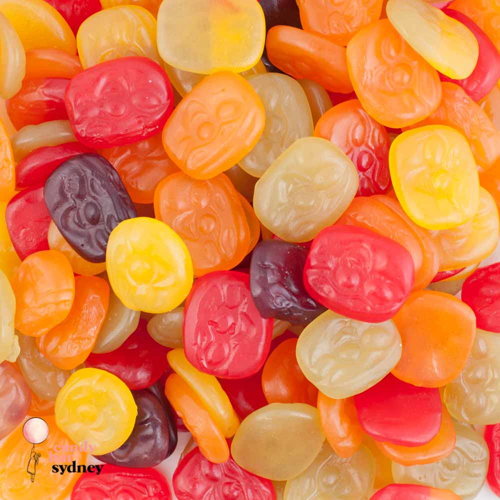 Sun Fruits Bags 21 x 55 Gm Goody Goody Gum Drops online lolly shop