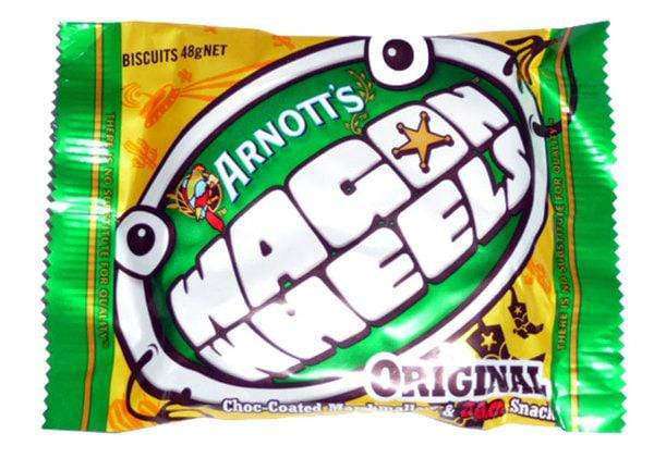Wagon Wheels (16 x 48 Gm) Goody Goody Gum Drops online lolly shop