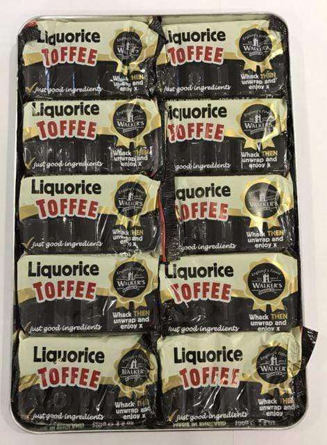 Walkers Licorice Toffee 10 x 100g Goody Goody Gum Drops online lolly shop