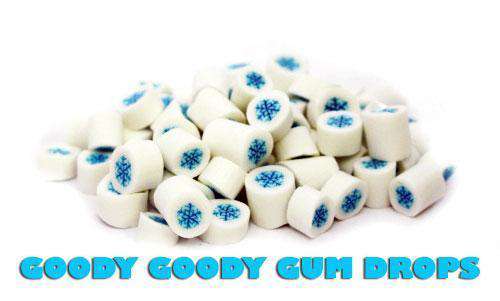 White Snowflake Gourmet Rock Candy 1 Kg Goody Goody Gum Drops online lolly shop