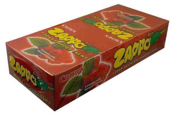 Zappo Sour Chew Bars |  Goody Goody Gum Drops online lolly shop