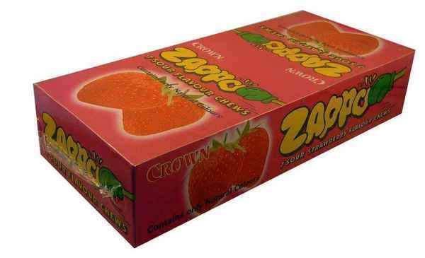Zappo Sour Chew Bars Goody Goody Gum Drops online lolly shop
