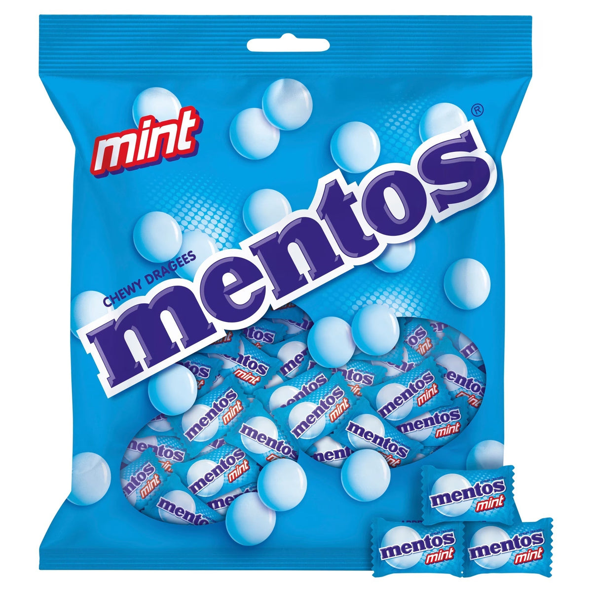 Mentos bulk packs of 2000 pieces.