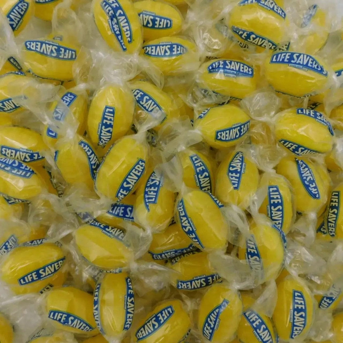 Fizzy sherbet lemon bombs individually wrapped.