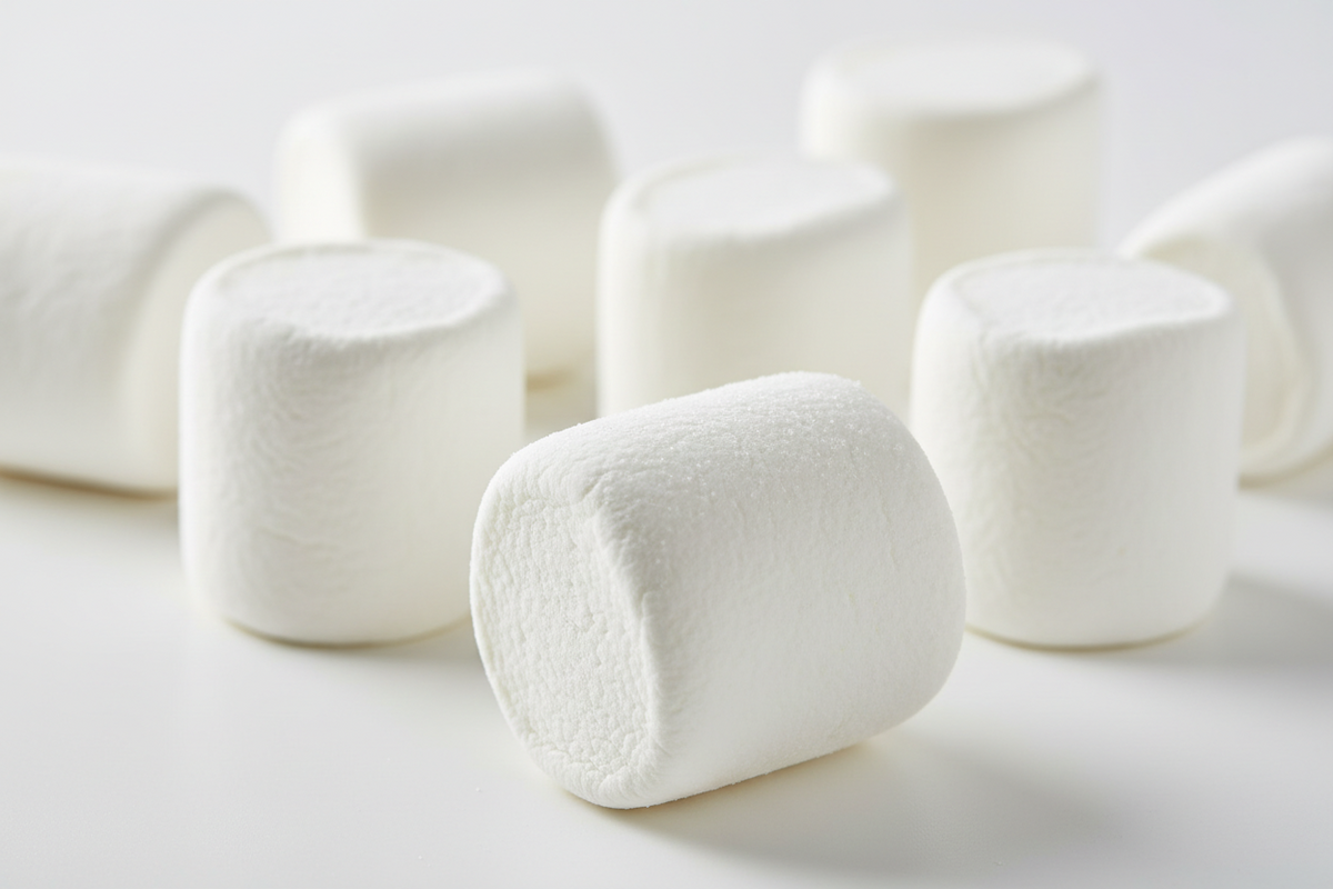 Cadbury Pascall white marshmallows.