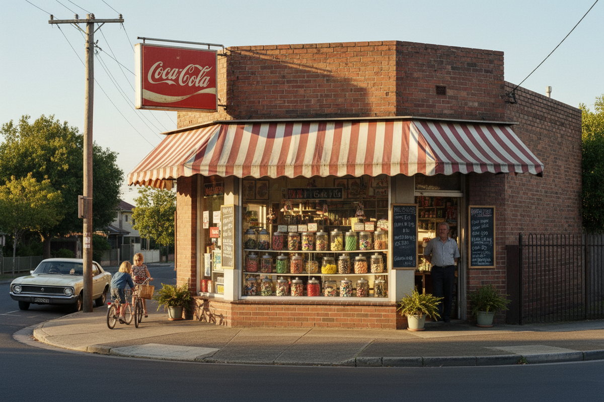 Corner milk bar
