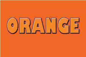 LOLLIES BY COLOUR > ORANGE LOLLIES