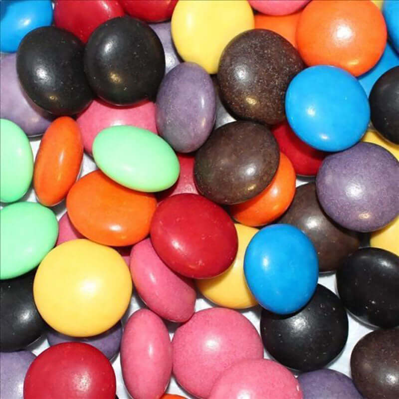 CHOCOLATES > SINGLE COLOURED CHOC DROPS
