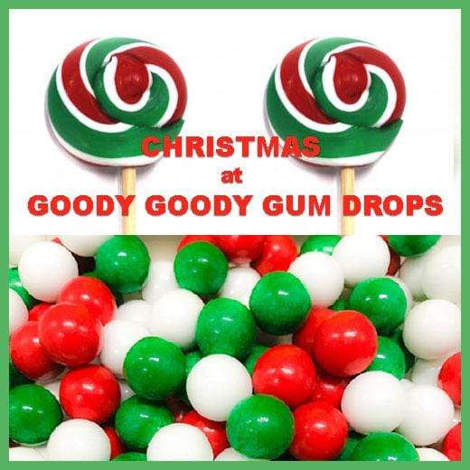 1 Kg Christmas Choc Balls with 2 Christmas Lollipops Goody Goody Gum Drops online lolly shop