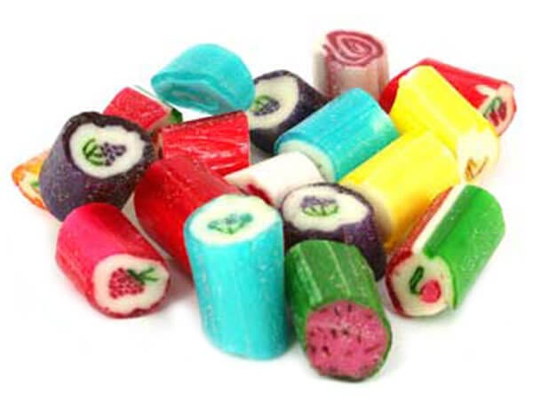 30 Gm Bags Assorted Fruit Salad Rock Candy - Goody Goody Gum Drops Goody Goody Gum Drops online lolly shop