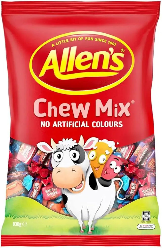 Allen's Chew Mix 830 Gm - Buy Online Goody Goody Gum Drops online lolly shop