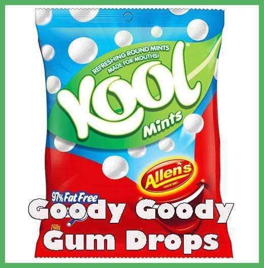 Allen&#39;s Kool Mints 140 Gm Goody Goody Gum Drops online lolly shop