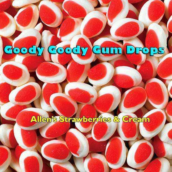 ALLEN&#39;S LOLLIES Promotional Bags for your business (100 x 50 Gm Bags) Goody Goody Gum Drops online lolly shop