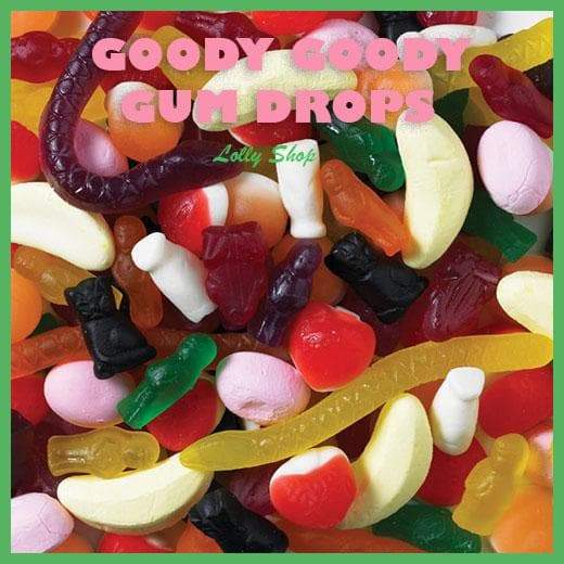 Allen's Lollies Promotional Bags for your business (20 x 50 Gm Bags) Goody Goody Gum Drops online lolly shop