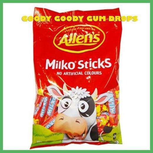 Allen&#39;s Milko Sticks 800 Gm Goody Goody Gum Drops online lolly shop