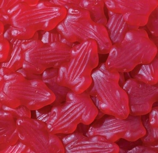 *Allen&#39;s Red Frogs Alive 1.3kg Goody Goody Gum Drops online lolly shop