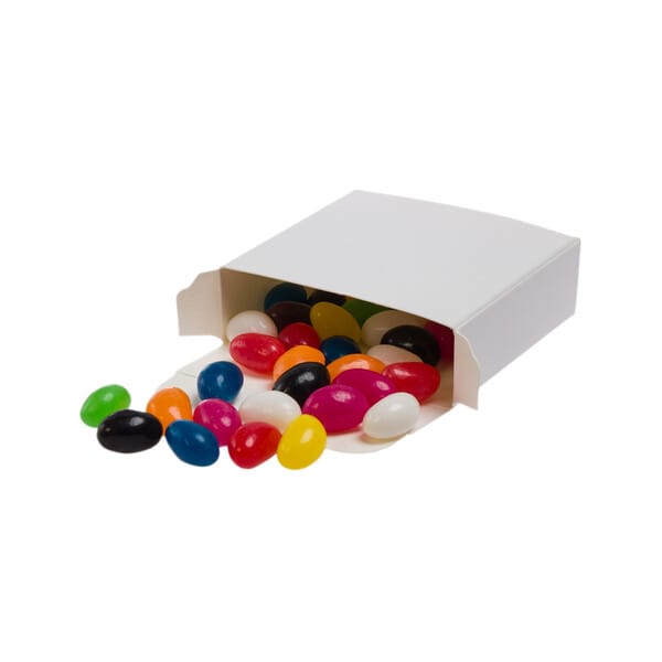 Assorted coloured mini jelly beans in 50 Gm boxes - Promotional Products Goody Goody Gum Drops online lolly shop