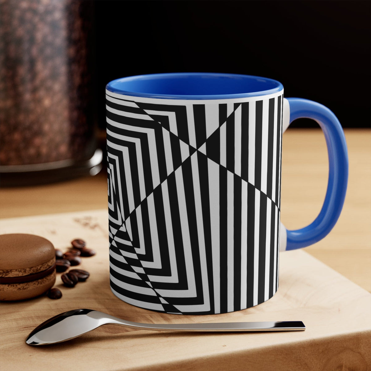 Black & White Abstract Accent Mugs, 11oz Goody Goody Gum Drops online lolly shop
