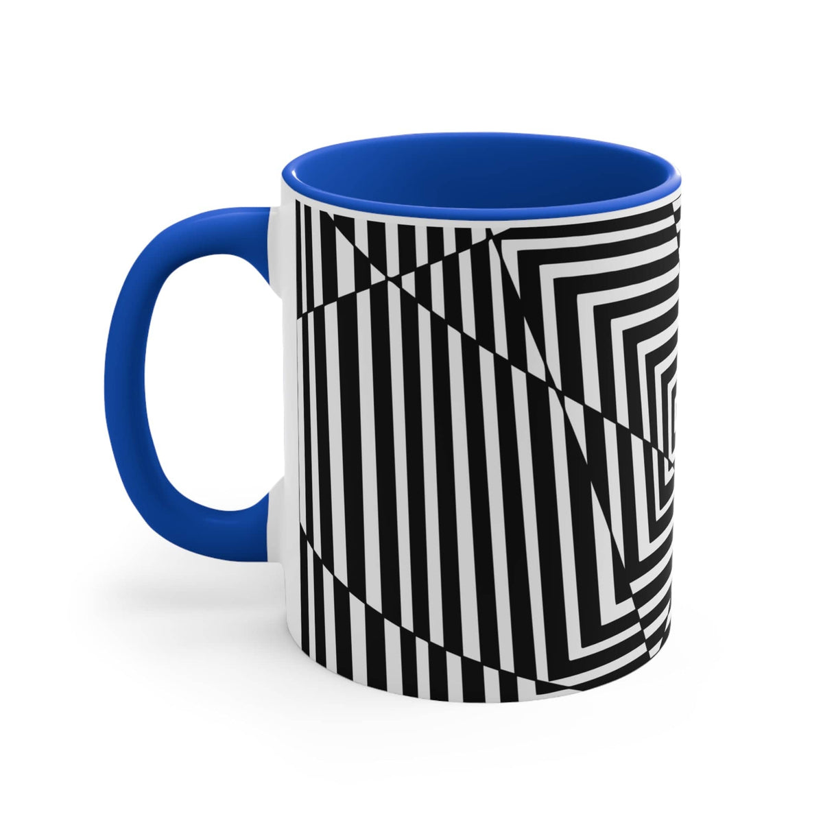 Black & White Abstract Accent Mugs, 11oz Goody Goody Gum Drops online lolly shop