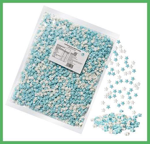 Blue and White Stars 1 Kg Goody Goody Gum Drops online lolly shop