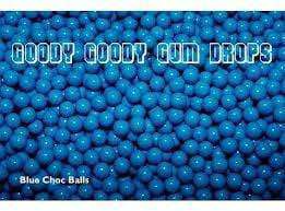 Blue Goody Goody Choc Balls Goody Goody Gum Drops online lolly shop