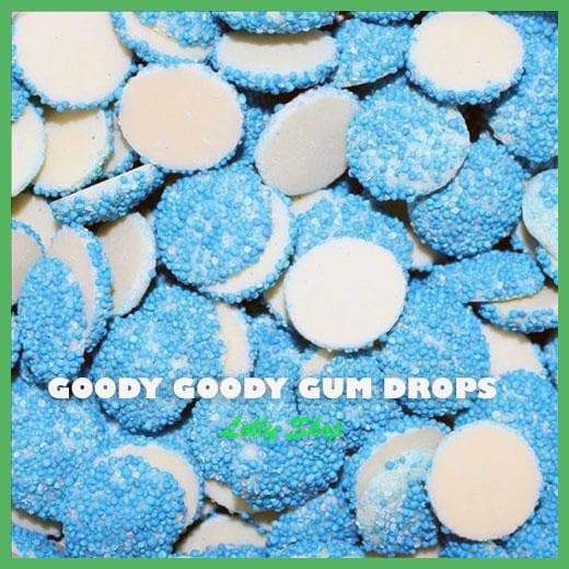 BLUE Choc Freckles 1 Kg Goody Goody Gum Drops online lolly shop