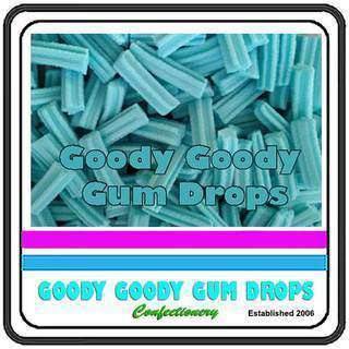 Mini Fruit Sticks BLUE 1 Kg Goody Goody Gum Drops online lolly shop