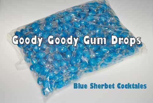 Blue Sherbet Cocktails 1 Kg Wrapped Goody Goody Gum Drops online lolly shop