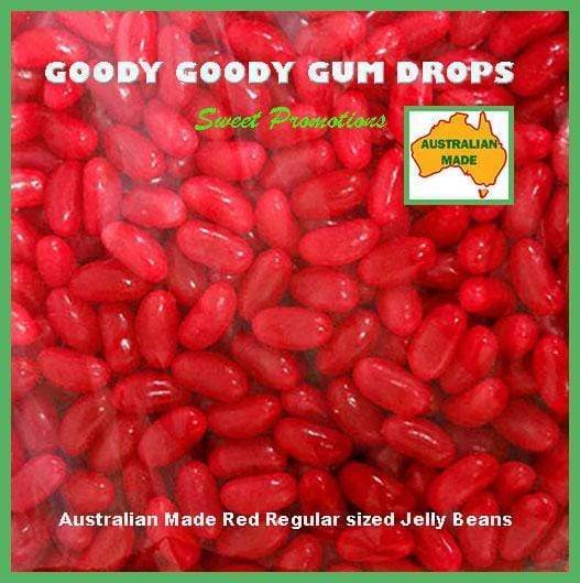 Branded Australian Promotional Jelly Bean Bags in your colours Goody Goody Gum Drops online lolly shop