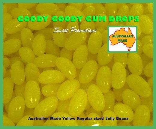 Branded Australian Promotional Jelly Bean Bags in your colours Goody Goody Gum Drops online lolly shop