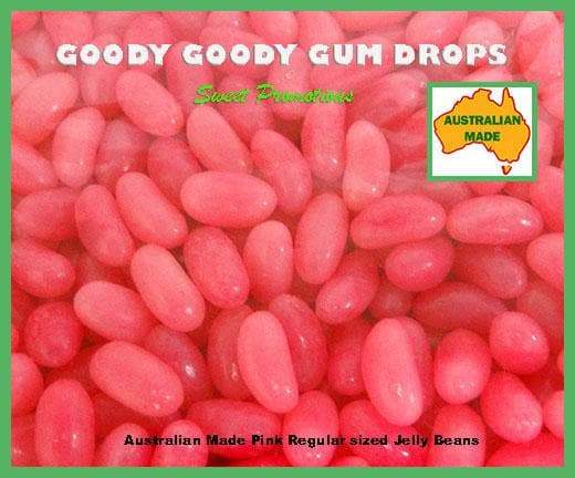 Branded Australian Promotional Jelly Bean Bags in your colours Goody Goody Gum Drops online lolly shop