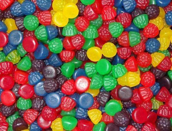 Cadbury Mixed Berries 10 Kg BULK Box Goody Goody Gum Drops online lolly shop